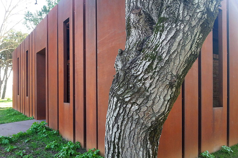 Allestimento "Antico Porto di Classe" Parco Archeologico di Classe - Ravenna