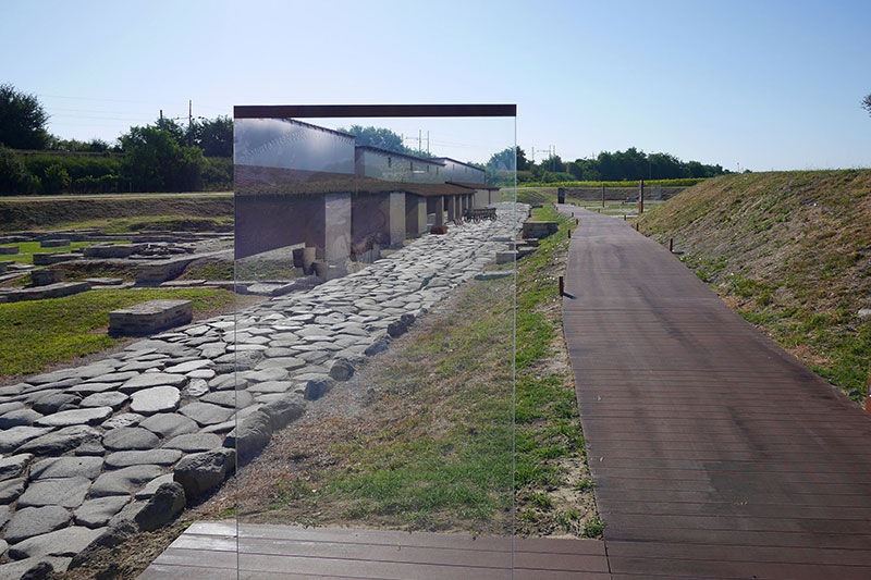 Allestimento "Antico Porto di Classe" Parco Archeologico di Classe - Ravenna